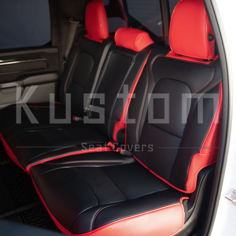 2019+ Dodge Ram 1500 Premium Custom Leather Seat Covers