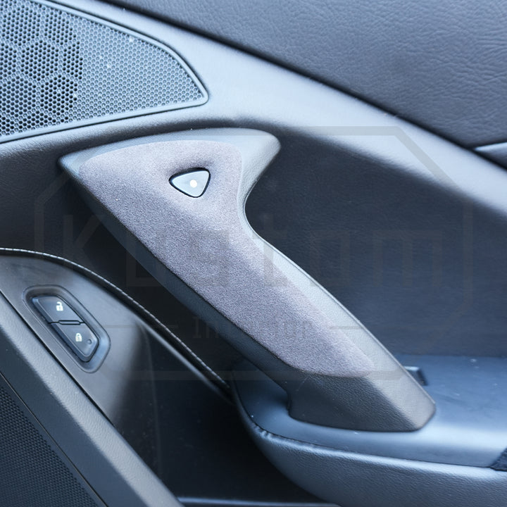 Corvette C7 Suede Leather Door Handle Molding Cover
