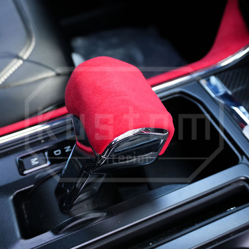 2021+ Ford F-150 Alcantara Gear Shifter Knob Head Cover