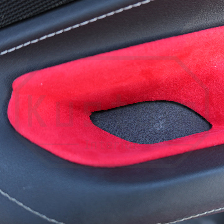 Corvette C8 Suede Leather Window Switch Control Panel Trim Cover