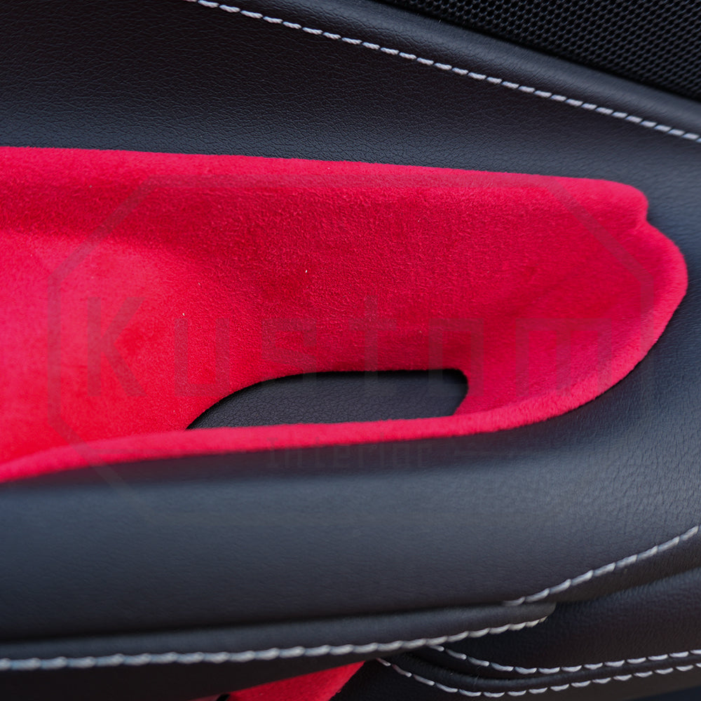 Corvette C8 Suede Leather Window Switch Control Panel Trim Cover