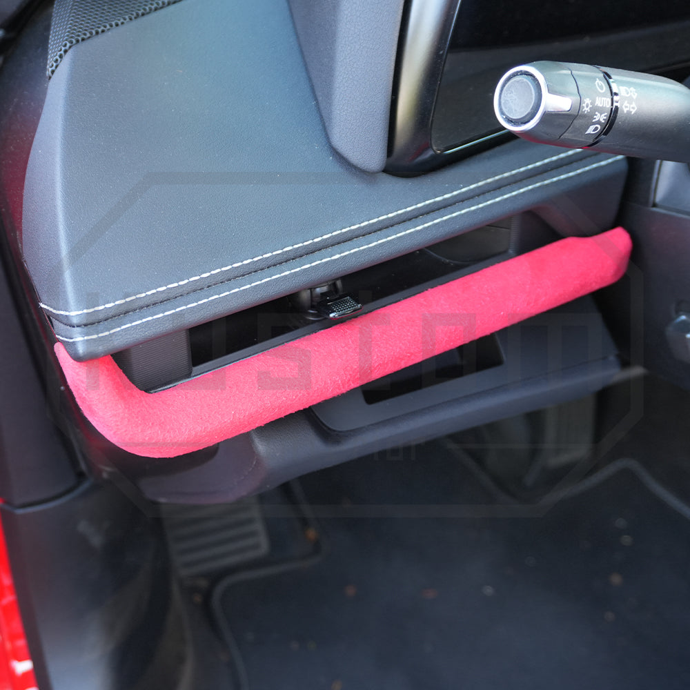 Corvette C8 Suede Leather Dash Air Vent Trim