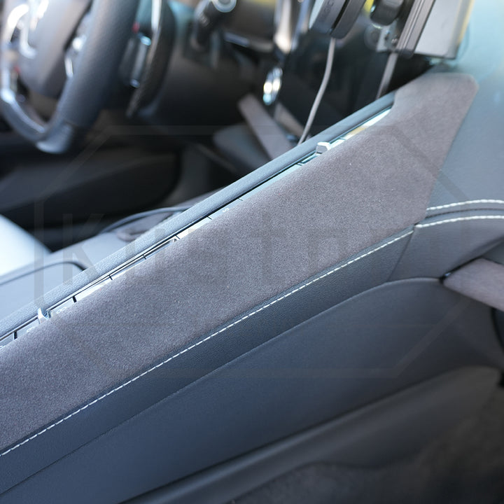 Corvette C8 Suede Leather Passenger Side Panel Trim