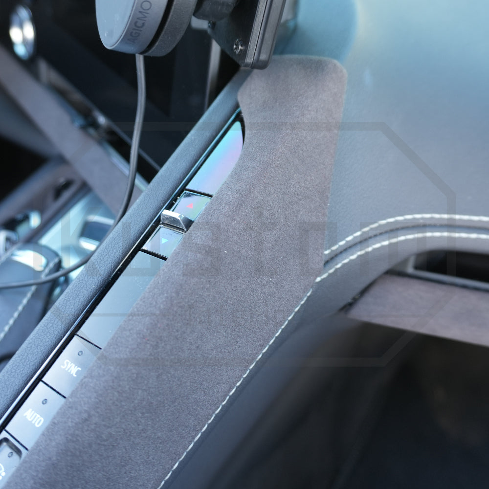 Corvette C8 Suede Leather Passenger Side Panel Trim