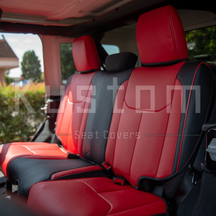 2013-18 Jeep Wrangler JK Custom Leather Seat Covers