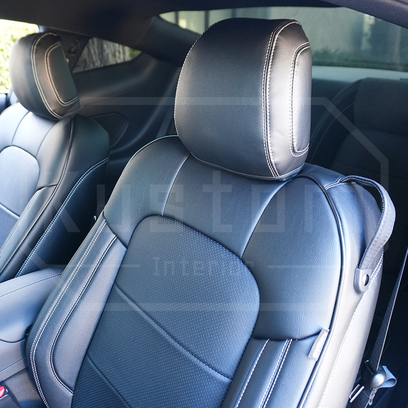 2024+ Ford Mustang S650 Convertible Leather Seat Covers