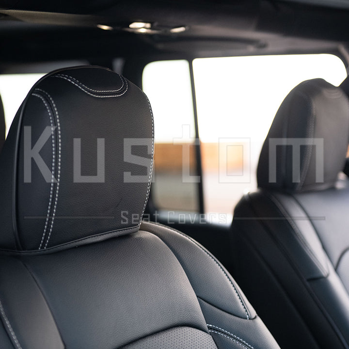 2019+ Jeep Gladiator JT Custom Leather Seat Covers