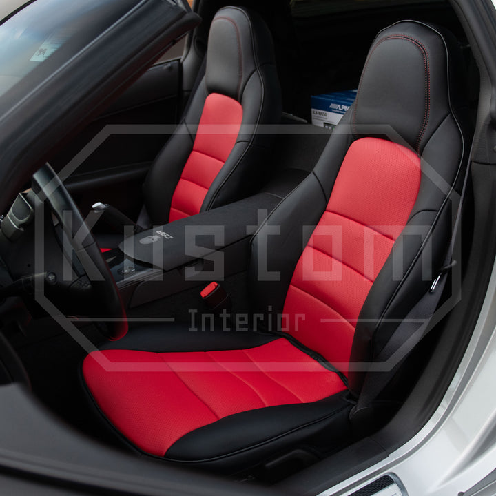 Corvette C6 Custom Leather Seat Covers