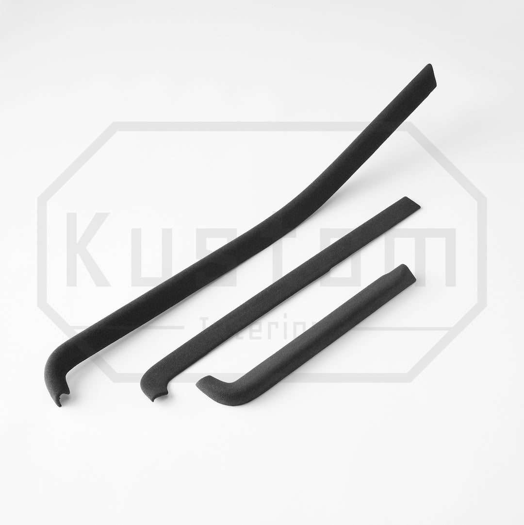 Corvette C8 Suede Leather Dash Air Vent Trim