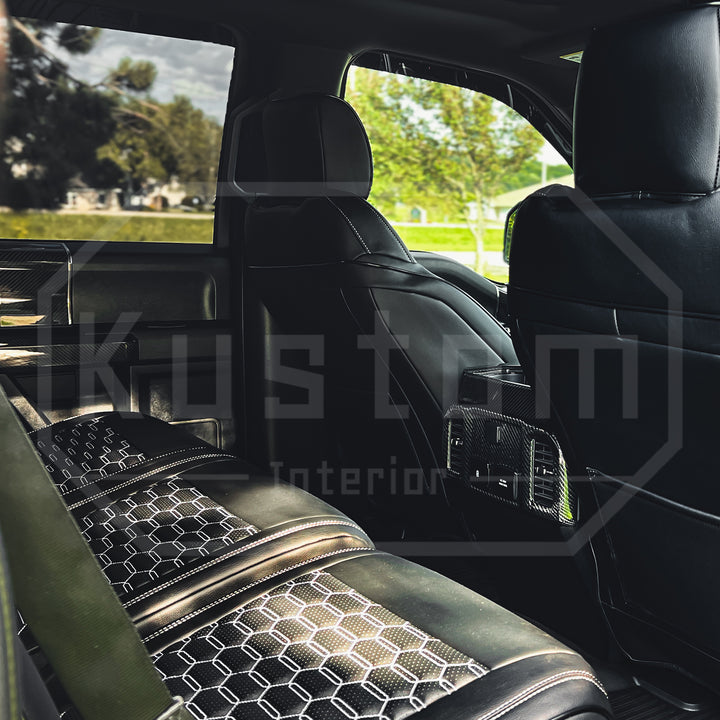 2015-20 Ford F-150 Raptor Custom Leather Seat Covers