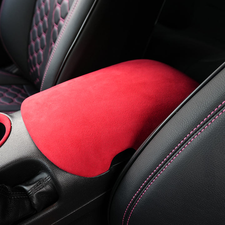 2015-23 Ford Mustang Alcantara Armrest Cover
