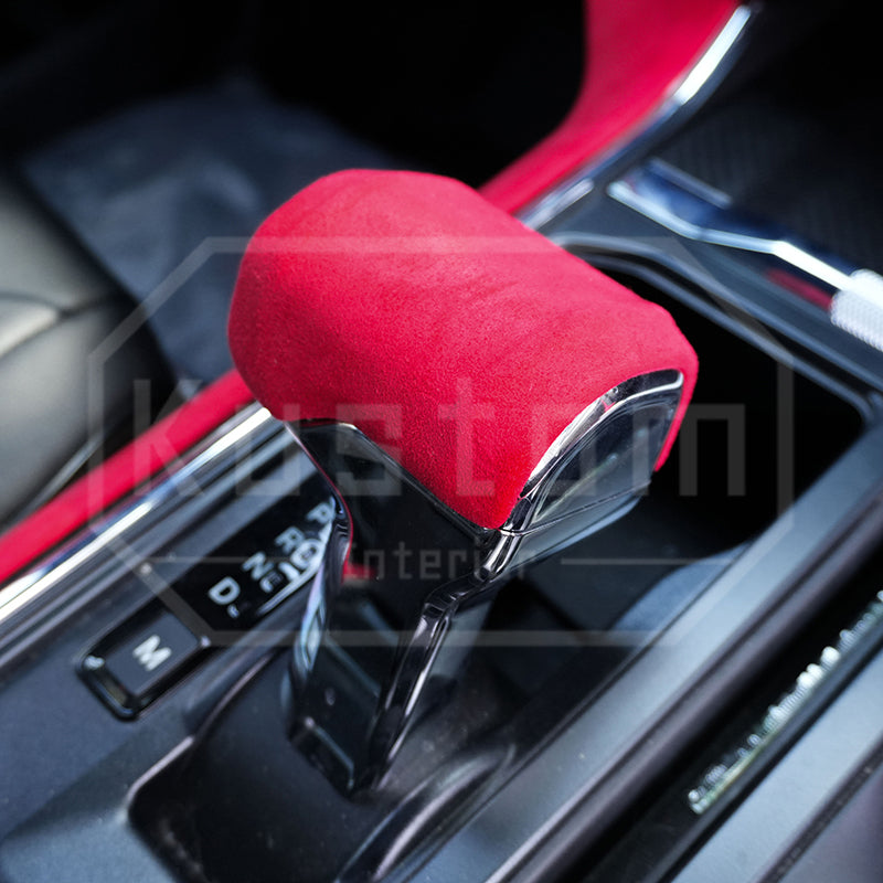 2021+ Ford F-150 Alcantara Gear Shifter Knob Head Cover