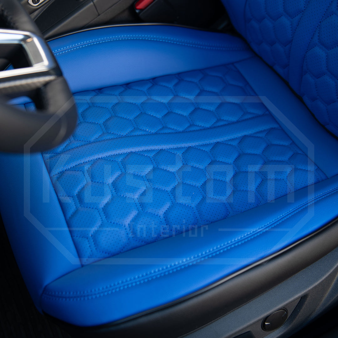 2015+ Ford Mustang Coupe Custom Leather Seat Covers