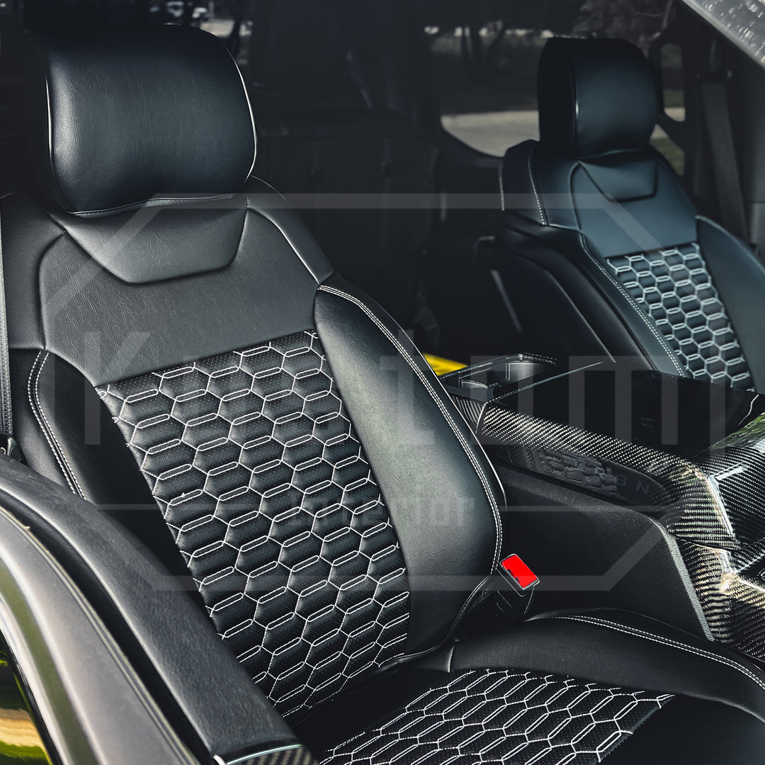 2015-20 Ford F-150 Raptor Custom Leather Seat Covers