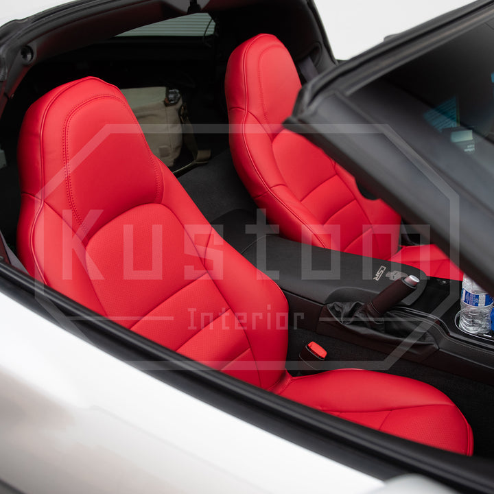 Corvette C6 Custom Leather Seat Covers