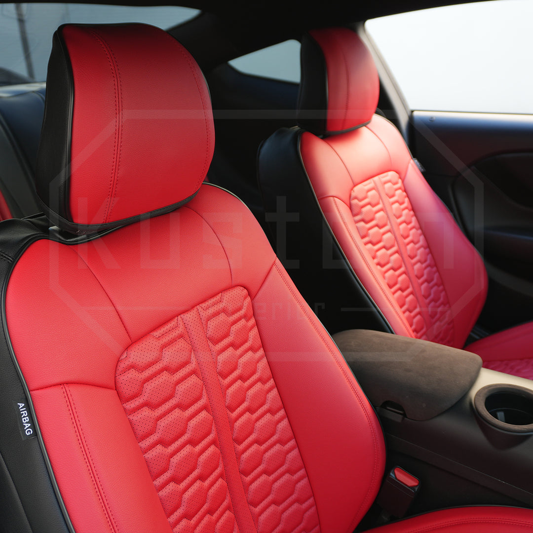 2024+ Ford Mustang S650 Coupe Leather Seat Covers