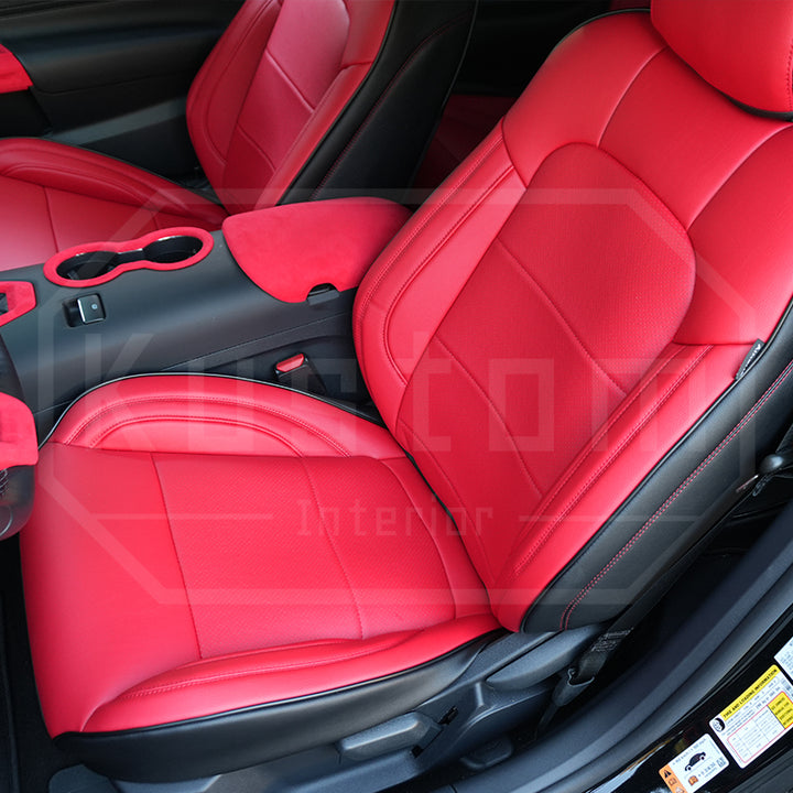 2024+ Ford Mustang S650 Convertible Leather Seat Covers