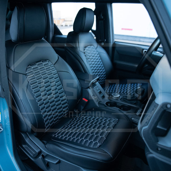 2021+ Ford Bronco Sport Custom Leather Seat Covers