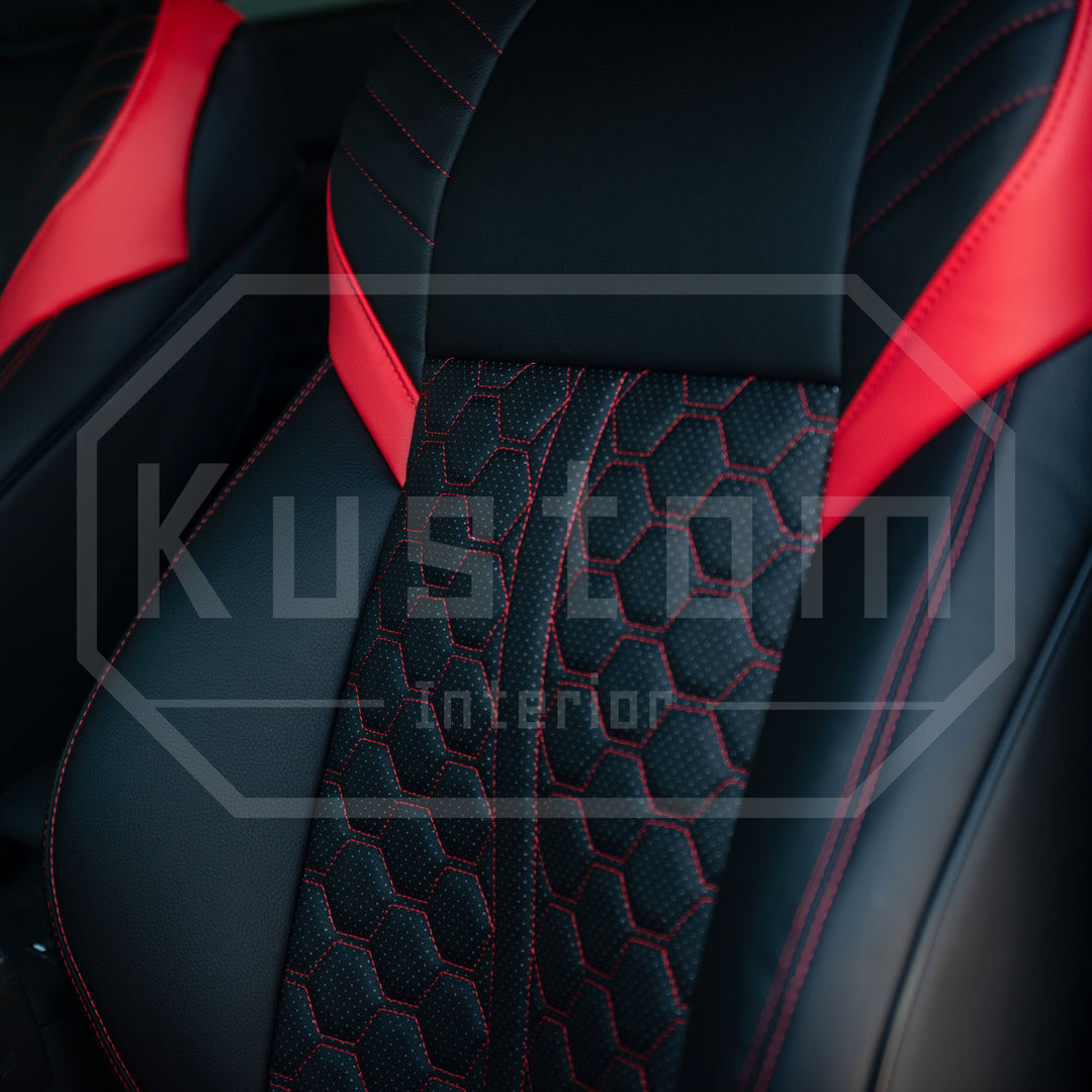 2015-21 Subaru WRX / STi Custom Leather Seat Covers