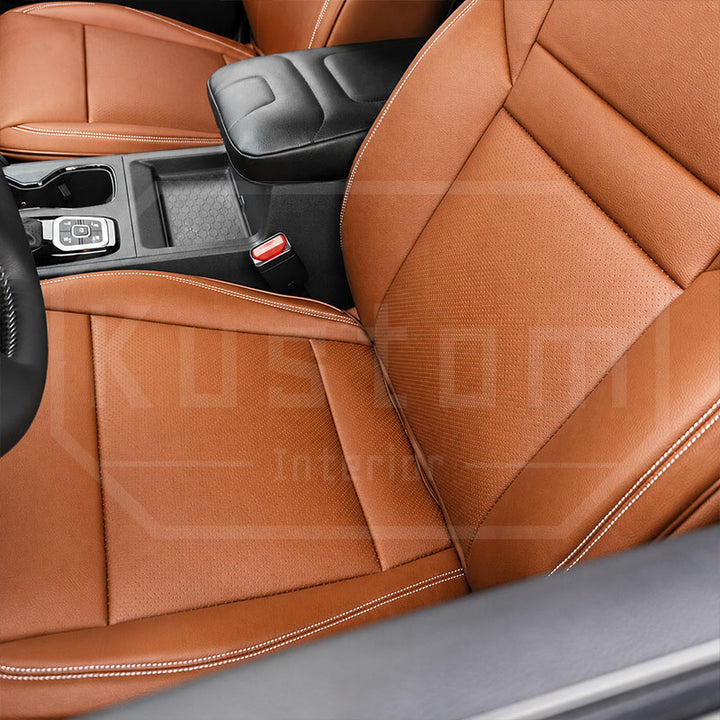 2022-26 Nissan Frontier Premium Custom Leather Seat Covers