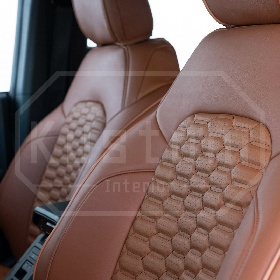 2021+ Ford Bronco 2 Door Custom Leather Seat Covers