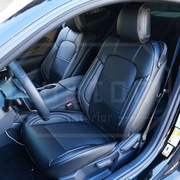 2024+ Ford Mustang S650 Convertible Leather Seat Covers