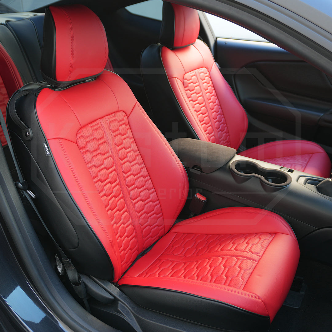 2024+ Ford Mustang S650 Coupe Leather Seat Covers