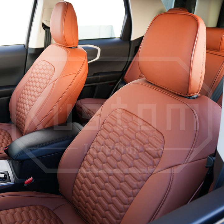 2021+ Ford Bronco Sport Custom Leather Seat Covers