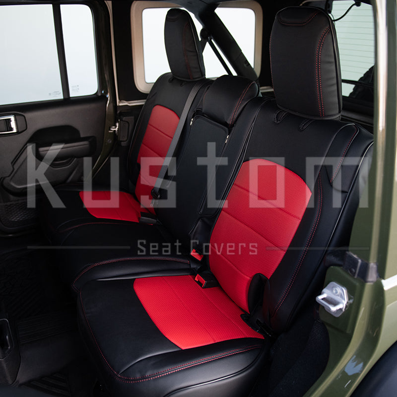 2018+ Jeep Wrangler JL Custom Leather Seat Covers