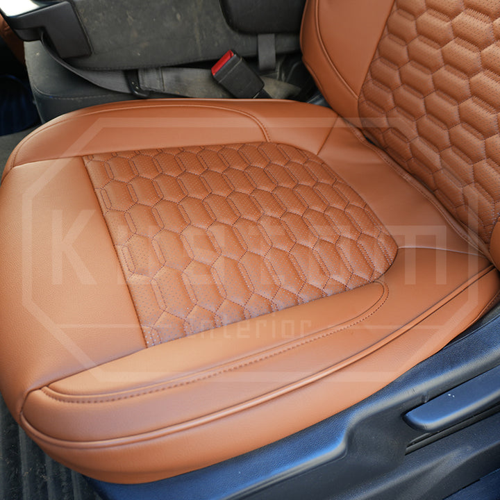 2019+ GMC Sierra Premium Custom Leather Seat Covers