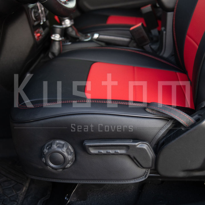 2018+ Jeep Wrangler JL Custom Leather Seat Covers