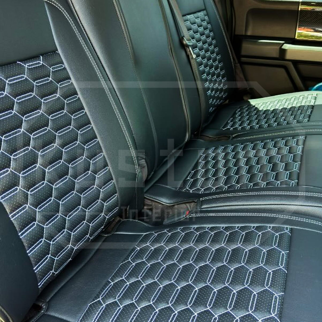 2015-20 Ford F-150 Raptor Custom Leather Seat Covers