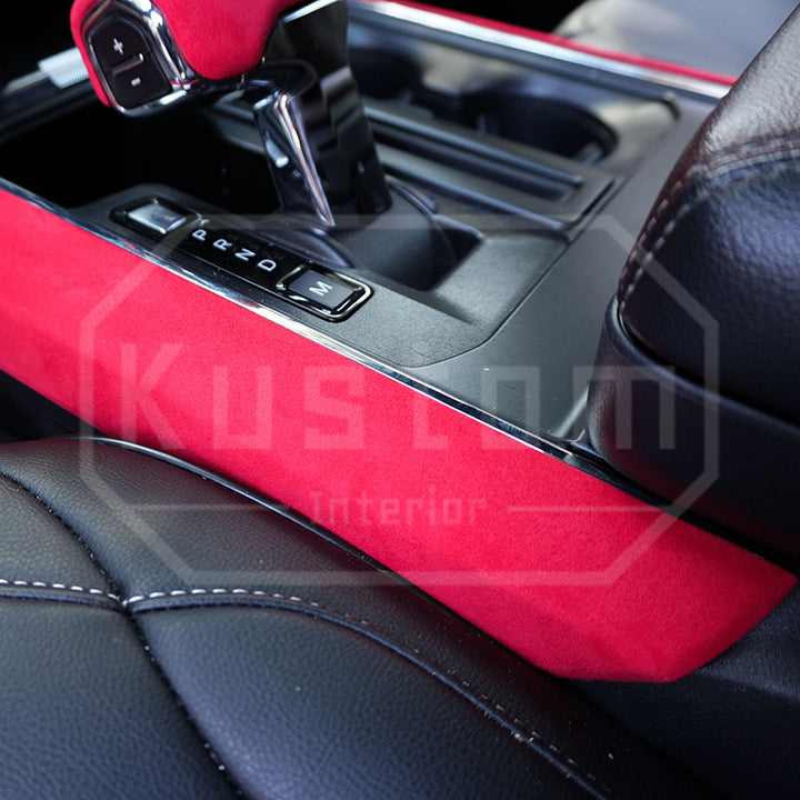 2021+ Ford F-150 Alcantara Gear Side Panel Cover
