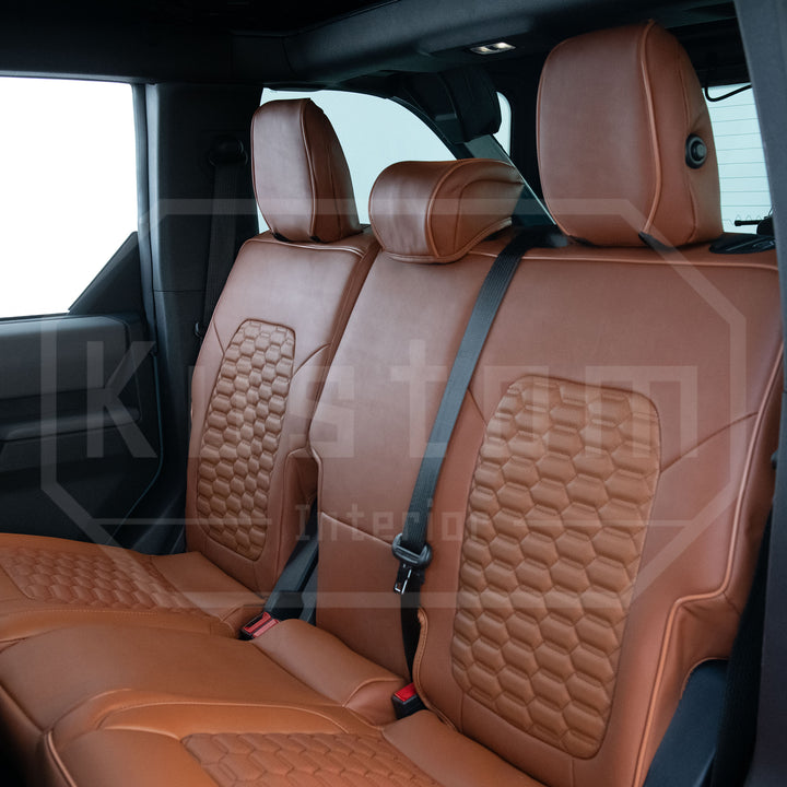 2021+ Ford Bronco 4 Door Custom Leather Seat Covers