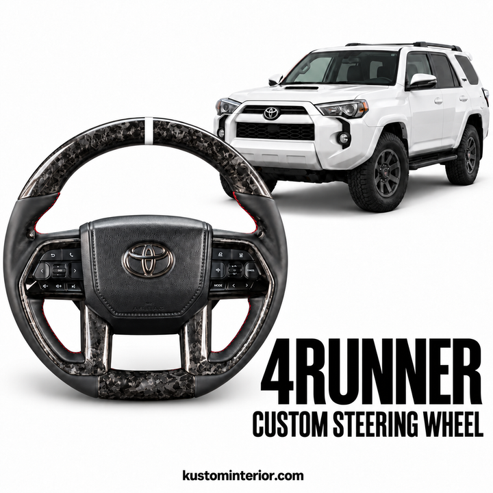 Toyota 4Runner Carbon Fiber Steering Wheel (Custom Order)