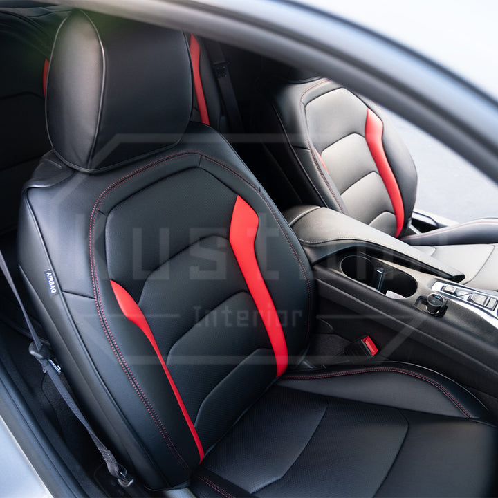 6th Gen Camaro Convertible Custom Leather Seat Covers