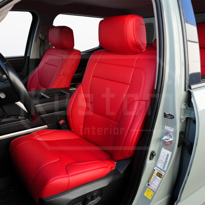 2022+ Toyota Tundra Custom Leather Seat Covers