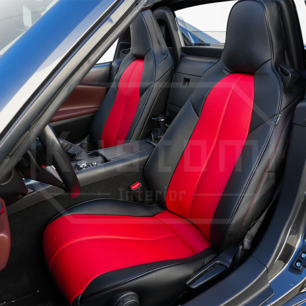 2016-25 Mazda Miata MX-5 Leather Seat Covers (Custom Order)