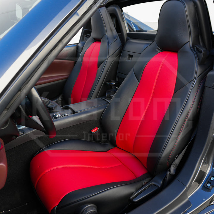 2016-25 Mazda Miata MX-5 Leather Seat Covers (Custom Order)