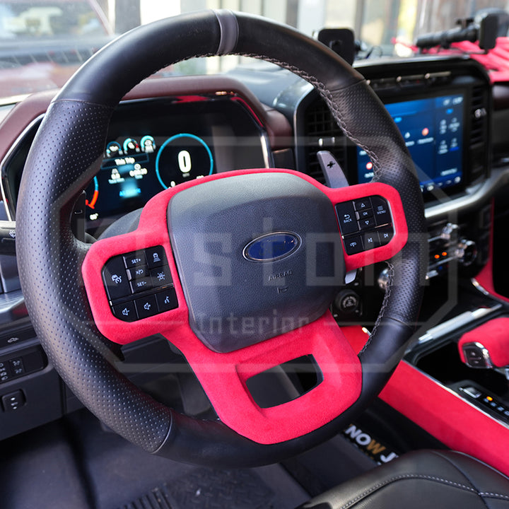 2021+ Ford F-150 Steering Wheel Panel Cover