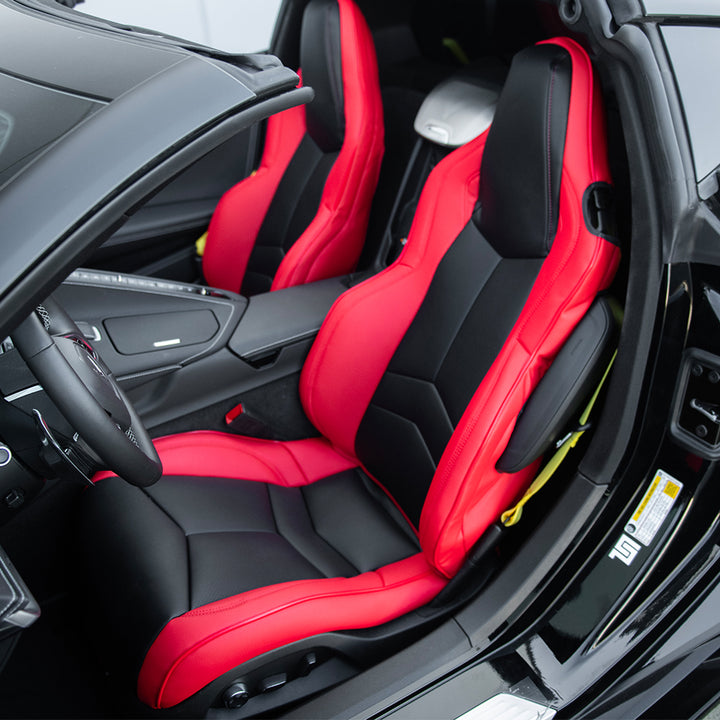 Corvette C8 Custom Leather Seat Covers