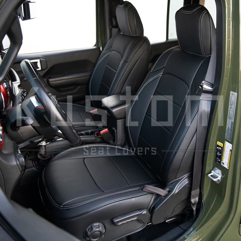 2019+ Jeep Gladiator JT Custom Leather Seat Covers