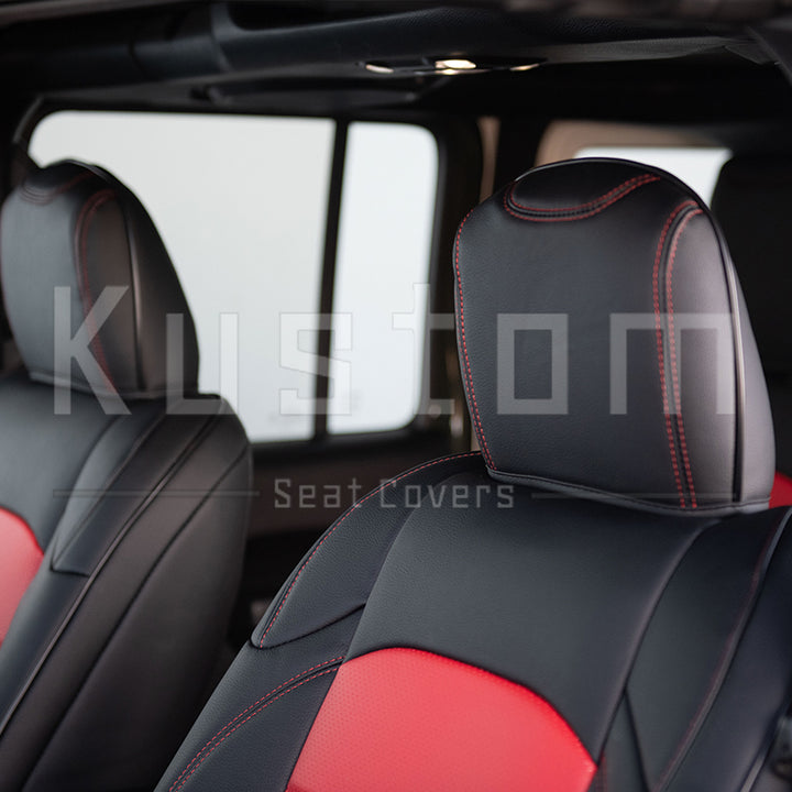 2018+ Jeep Wrangler JL Custom Leather Seat Covers