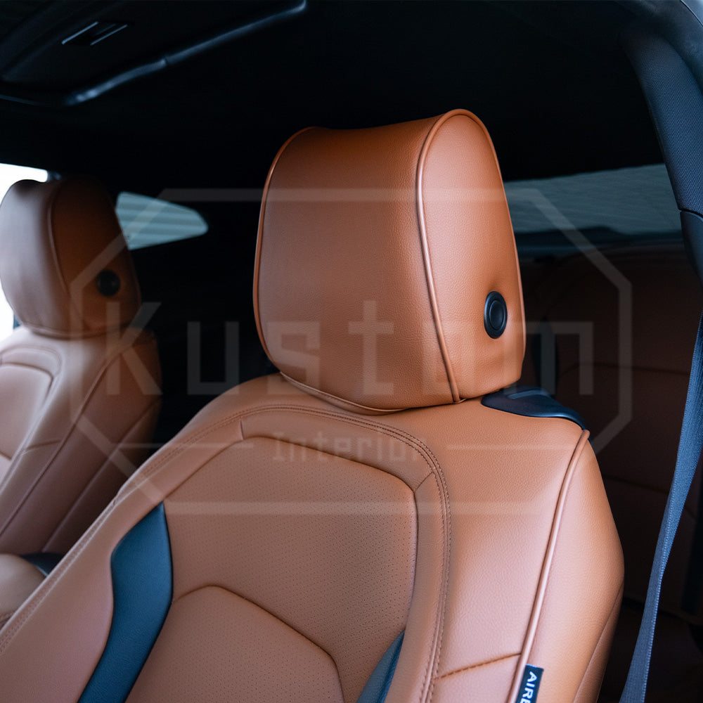 6th Gen Camaro Convertible Custom Leather Seat Covers