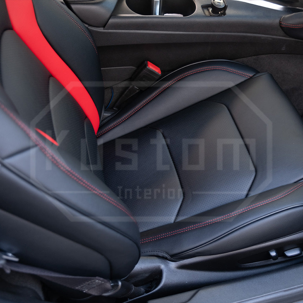 6th Gen Camaro Convertible Custom Leather Seat Covers