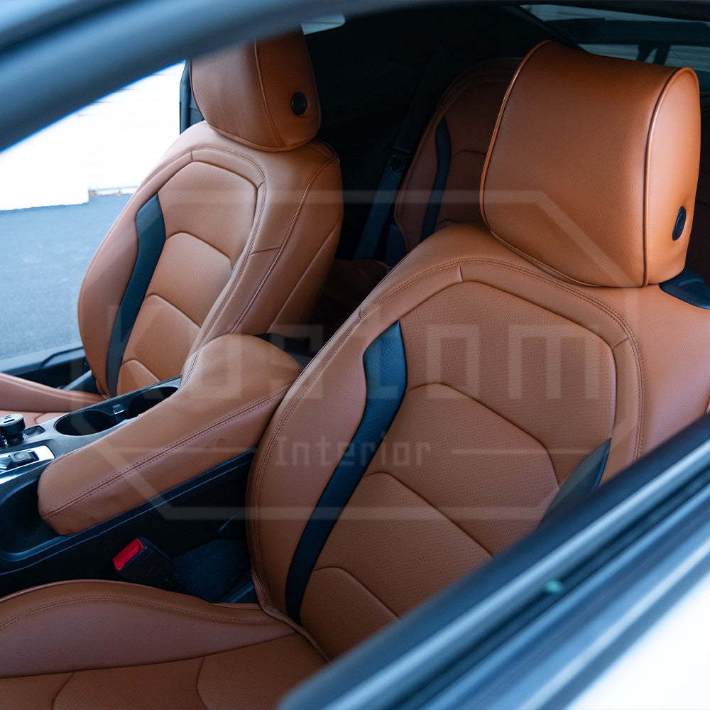 6th Gen Camaro Coupe Custom Leather Seat Covers