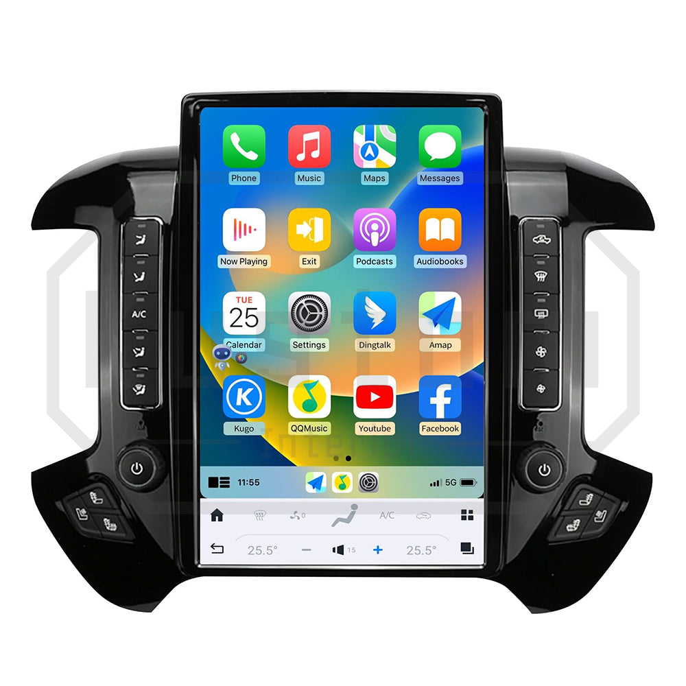 2014-18 Chevrolet Silverado Custom CarPlay Infotainment System