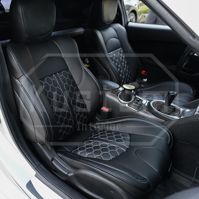 2009-20 Nissan 370Z Premium Custom Leather Seat Covers