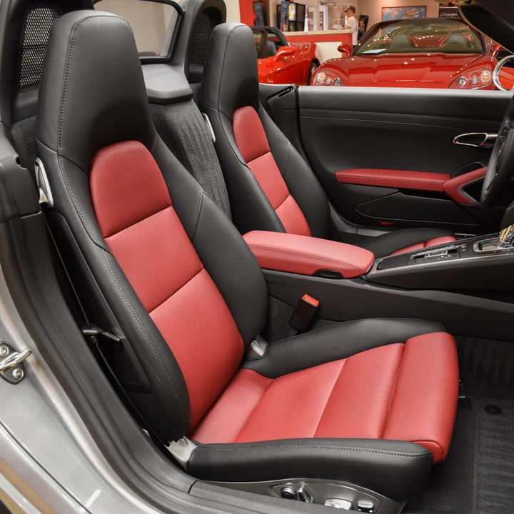 2017+ Porsche 718 Cayman Custom Leather Seat Covers (Custom Order)