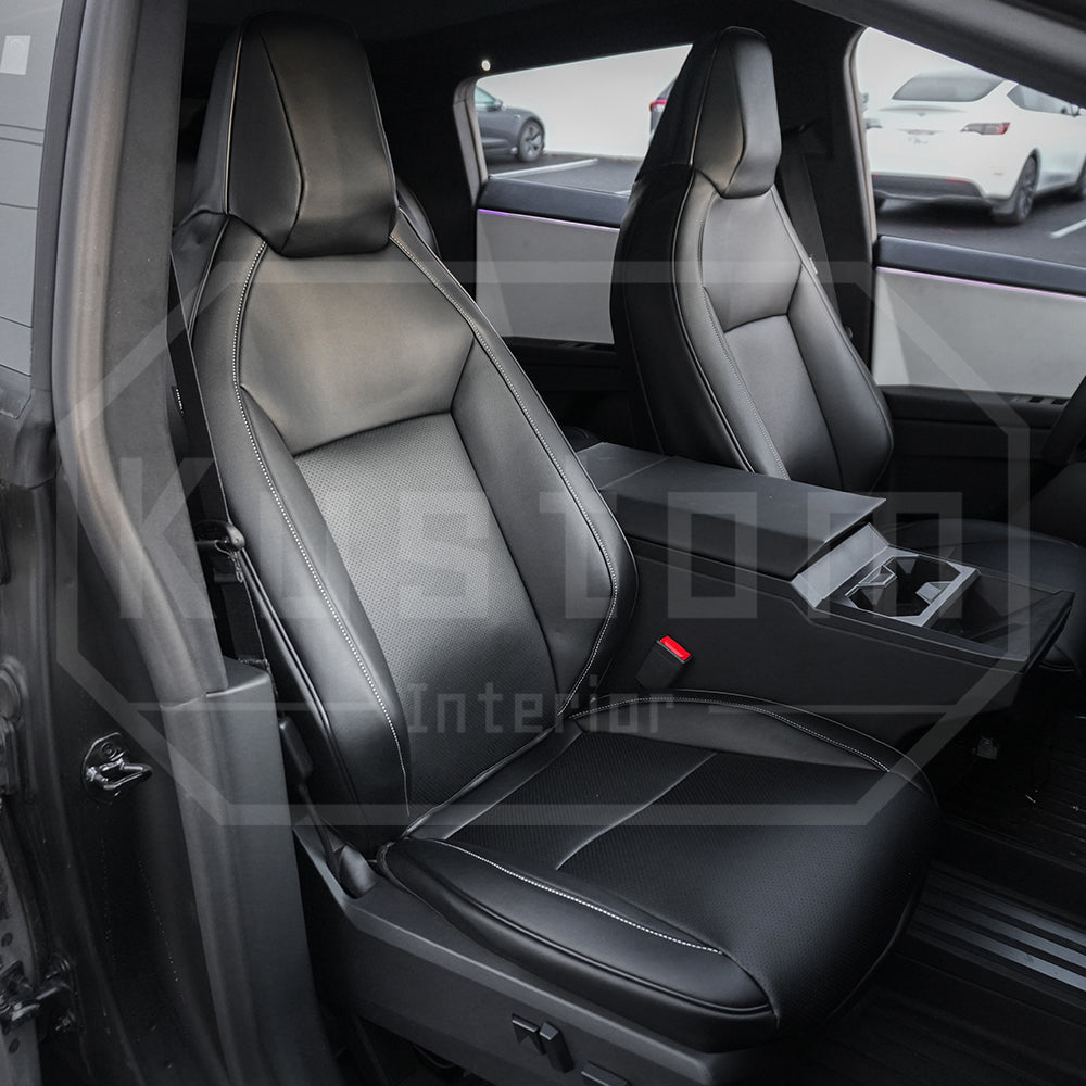 Tesla Cybertruck Custom Leather Seat Covers